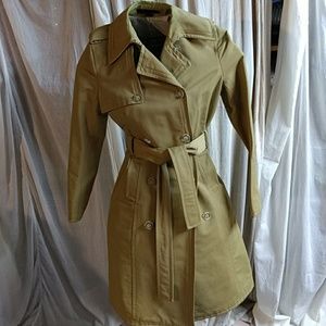 Women's double breasted trench coat